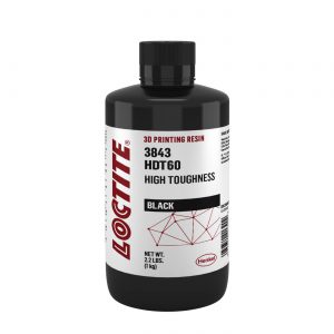 Loctite 3D 3843 HDT60 Flexible - 1kg Noir Mat