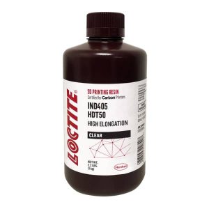 Loctite 3D IND405 HDT50 Résistance mécanique - 1 kg Transparent