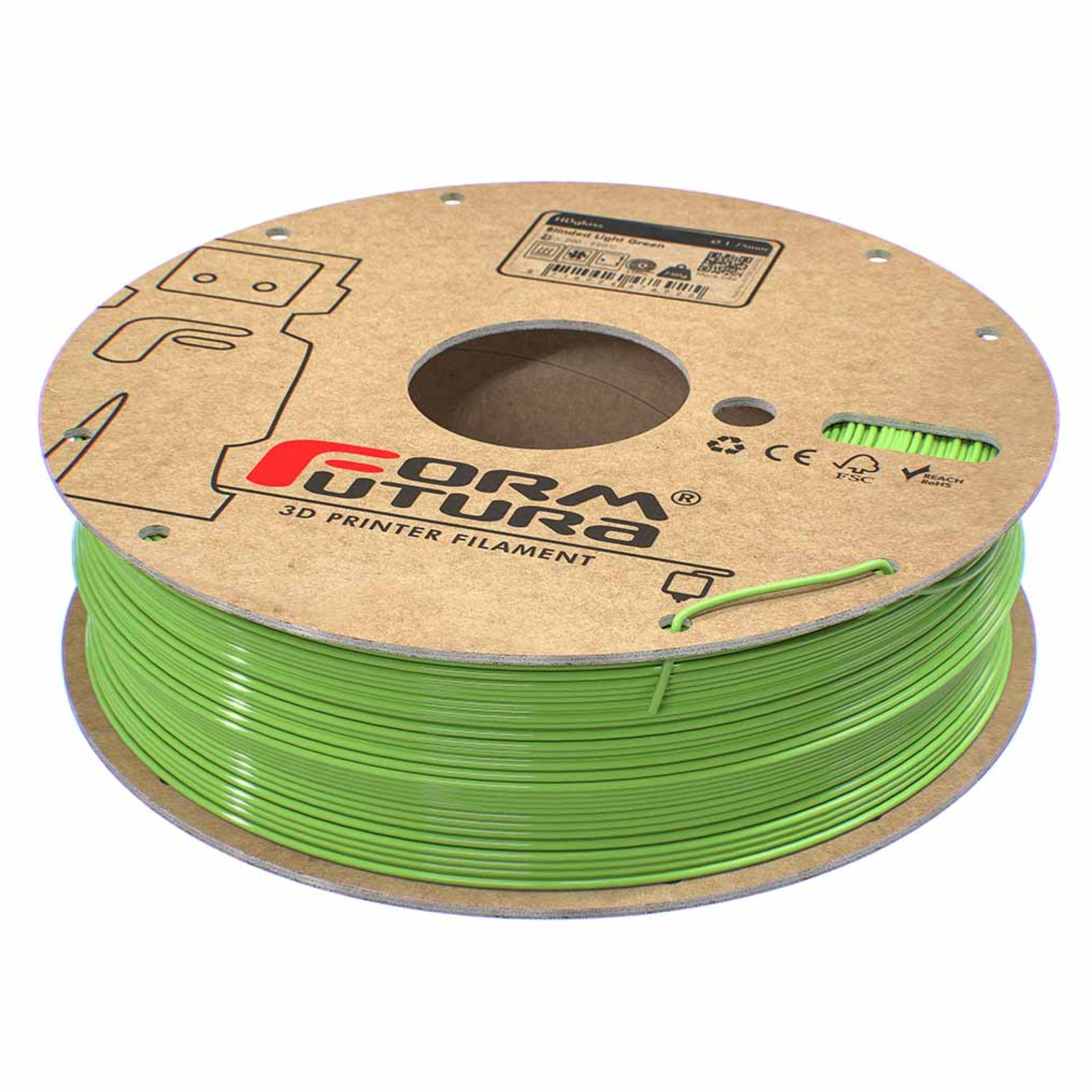PETG HDGlass vert clair opaque - 750g - 1,75mm