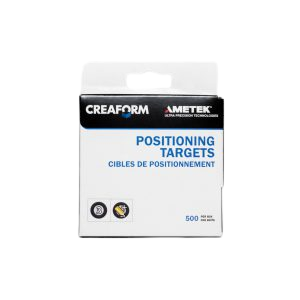 Cibles de positionnement 3mm - à contour noir - 1 x 500 pour Goscan20