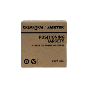 Cibles de positionnement 6mm - à contour noir et adhésif léger - 1 x 2000