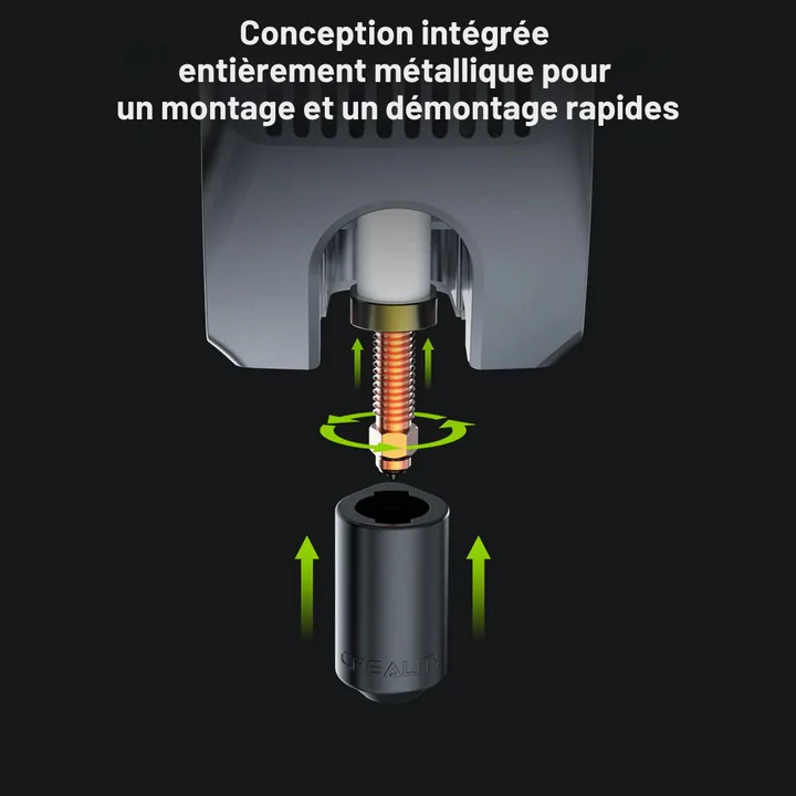 Kit de Buses Unicorn (Unicorn Quick-Swap Nozzle Kit) – Série K2 / Creality Hi – Image 3